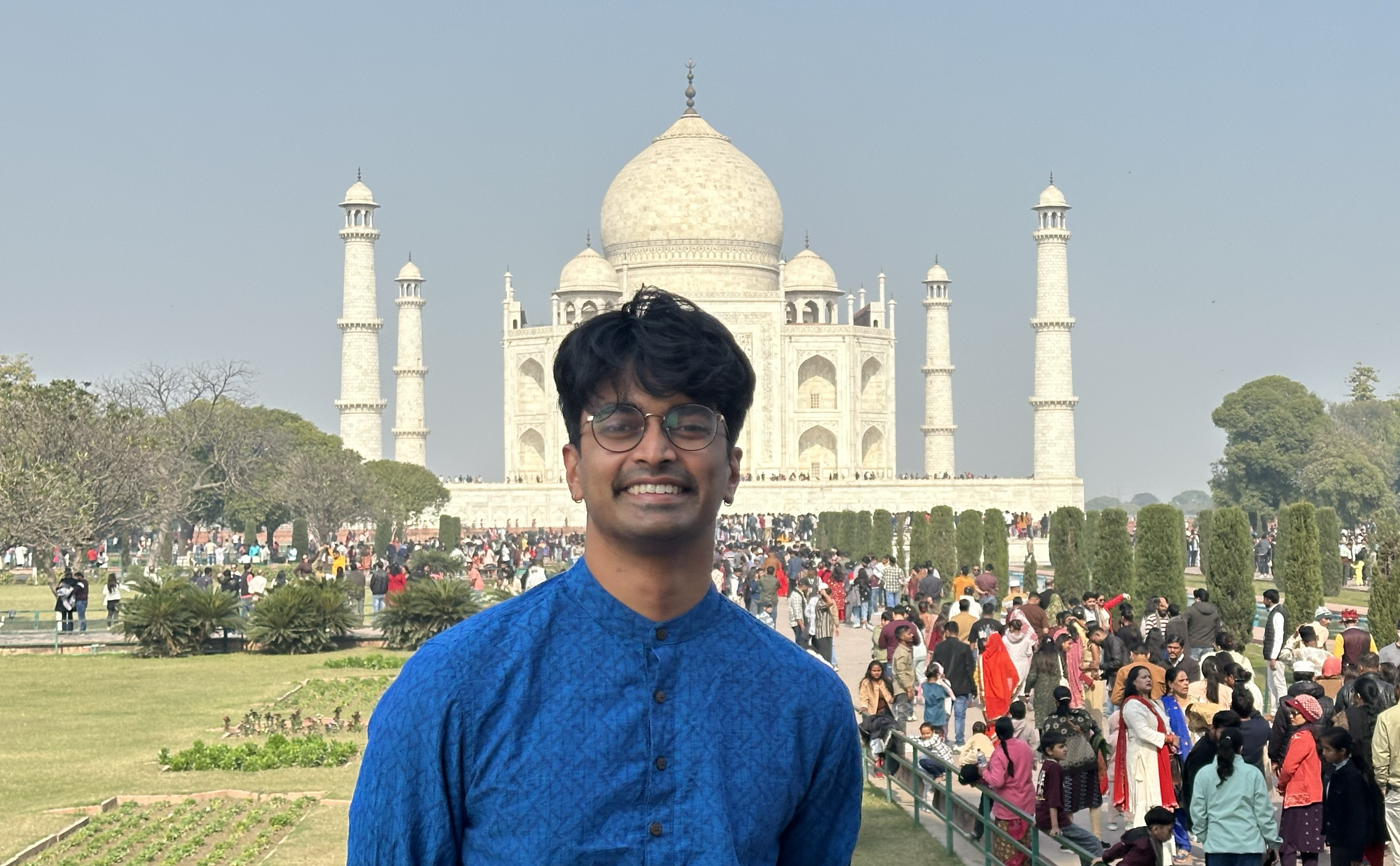 Me and the Taj Mahal